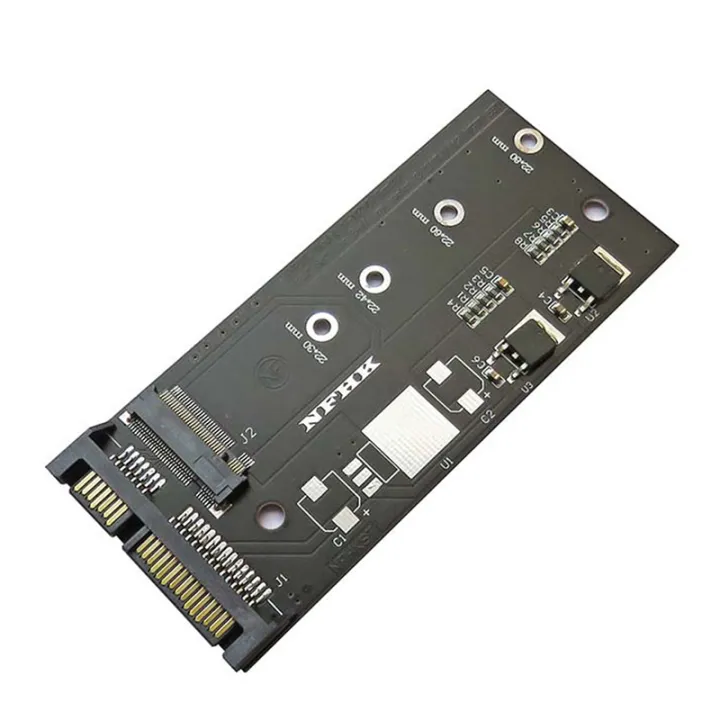 SATA M.2 NGFF SSD to 2.5" SATA 2.5" SATA to M.2 NGFF SSD Adapter Riser Card