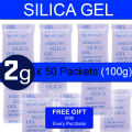 Silica Gel Desiccant Sachet 50 Packets. 