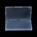 Mini Plastic Durable Strong Box Rectangular Box Dustproof Jewelry Storage Case Container Translucent Box Packing small Storage. 