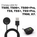 Charging Cable for T55+Pro T500 Pro x7 Smartwatch Charger. 