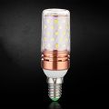 3 Color Temperatures Integrated SMD LED Corn Lamp E27 AC85V - 265V Warm White High Light Energy Conservation Small LED Light Bulb 12W. 