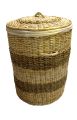 Cane Laundry Basket ,Reed Laundry Basket, Washing Clothes Storage, Children’s toys Storage Box with Lid & Liner. 