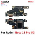 New For Xiaomi Redmi 12C 13C 12 4G 5G Note 13 Pro Plus USB Charging Dock Connector Port Board Flex Cable Repair Parts. 