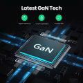 UGREEN UK Plug GaN 100W 65W PD Charger Fast charging for Macbook iPad Pro/Air/Mini, iPhone 12/12 Pro/12 Pro Max/12 mini, iPhone 11/11 Pro/11 Pro Max, iPhone XS/XS Max, iPhone 8, Huawei, Samsung, Xiaomi. 