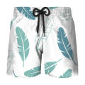 Colorful Feathers 3D Printing Graphic Board Shorts Pants Men Casual Hawaii Beach Shorts Quick Dry Swimsuit Cool Surf Swim Trunks. 