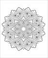 Mandala Colouring Books For Adults. 