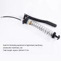 600CC Oiler For Lubrication Grease Gun Oil Pumping Syringe Filling Adapter Oil Injector Copper Gun Nozzle Filling Equipment. 