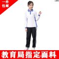 Shenzhen Suit Middle School Student Pants Summer Short Sleeve Sleeve Spring and Autumn T T-shirt Sports Men's and Women's School Uniform Jacket Long Shorts ︶. 