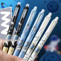 1/6Pcs Cute Cartoon 0.5MM Erasable Pens Gel Ink Pens Student Stationery Office Writing Tool. 
