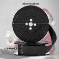 1Pc Universal Black Typewriter Spool Ribbon Compatible For Most Printer. 