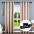10PCS Self Adhesive Curtain Rod Holders Free Adjustable -1. 