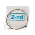 1 pc Alice Electric Bass Guitar single String G/D/A/E/B - A606 Medium 0.045/ 0.065/ 0.085/ 0.105/ 0.130 inch/ 1.14mm Nickel Alloy Winding Strings with Nickel-Plated Ball-End for Electric Basses. 