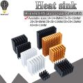 14*14*8mm Golden Black Aluminum Radiator IC Heat Sink Heat Sink 40 x 40 mm x 11 mm / 28 x 28 x 6 / 25 mm. 