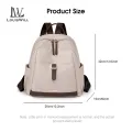 LouisWill Women Backpack Korean School Backpacks Fashionable Ladies Backpack Casual Simple Student Bags Laptop Backpacks Lightweight Anti-theft Backpacks. 