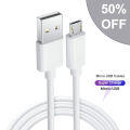 Micro USB Cable Charging Cable for Samsng HTC Redmi Huawei Nokia Cable Data Cable Lightning to USB Cable Normal Charging Cable Micro 49. 