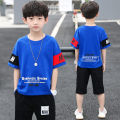 New Summer Boys Clothing Sets Children T-shirt Short Sleeve +Pants Set Two Pieces Set Kids Baby Boys Clothes 6 8 10 11 12 Years. 