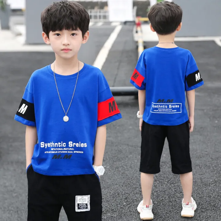 New%20Summer%20Boys%20Clothing%20Sets%20Children%20T-shirt%20Short%20Sleeve%20+Pants%20Set%20Two%20Pieces%20Set%20Kids%20Baby%20Boys%20Clothes%206%208%2010%2011%2012%20Years%20-%20Image%203
