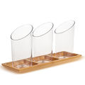 20Pcs 70ml Reusable Cylinder Dessert Cups Plastic Mini Yogurt Mousse Dessert Cup. 
