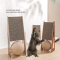 Cat Climbing Board Tripod Type Detachable 3 in 1 Scratching Post Grinding Claw Pet Supplies. 