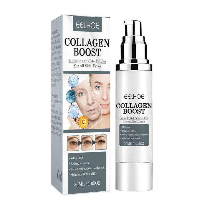 EELHOE Collagen Whitening Collagen Anti Aging Recombinant Anti Wrinkle Moisturizing Firming Skin Box