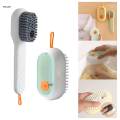 Cleaning Brush with Soap Dispenser Stains Scrub Brushes Cofortable Grip Laundry Scrubbing Brush Scrubber Brush for Wall Carpet Floor. 