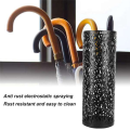 Freestanding Umbrella Rack Waterproof Umbrella Storage Rack Indoor Walking Stick Rack B. 