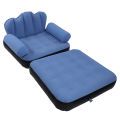 Inflatable Sofa Couch Dual Purpose Inflatable Sofa Bed Reliable Multifunction for Camping. 