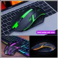 RGB T-Wolf Mechanical Feel Gaming keyboard and Mouse Tf200- High Quality Backlight LED  Gaming Keyboard Usb Ergon. 