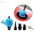 Valves Adapter Air Adapter Nozzles Compressor Paddle Board Pump Adapter for Raft Inflatable Bed Rubber Boats Paddle Board Fitments. 