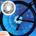 SuperRide Bike Wheel Light Smart Manual USB Charging Waterproof Long Endurance Colorful Anti Rust Wheel Hub Lights for Bicycle. 