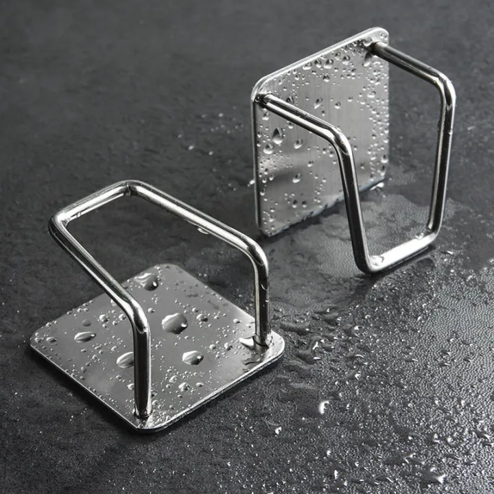 Kitchen%20Organizer%20Sponge%20Holder%20Soap%20Drying%20Rack%20Self%20Adhesive%20Sink%20Drain%20Racks%20Stainless%20Steel%20Sink%20Wall%20Storage%20Racks%20Hooks%20-%20Image%202