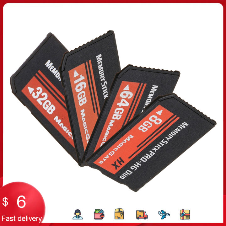 Memory Stick MS Pro for Duo Memory Card Full Real Capacity HX Game Card ...