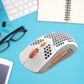 KOKKO M8 Ergonomic Gaming Mouse Adjustable 800-6400dpi Rgb Lighting Wire-controlled Mouse For Computer Notebook. 