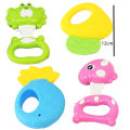 Baby Rattles Teether Rattles Toys - Rattle Teething Toys for Babies- Grab Shaker and Spin Rattle - Multicolor. 