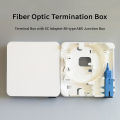 Type 86 SC Ftth Terminal Box Fiber Optic Wall Outlet With Adapter Pigtail Wall-Mount Switch Box Multi-Function Wiring Enclosure. 