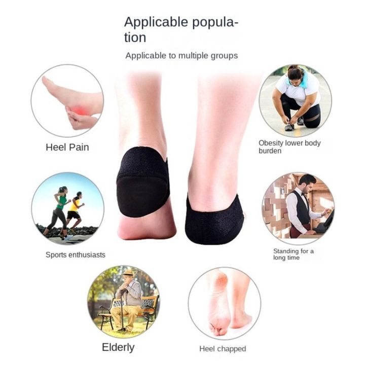 1%20Pair%20Relief%20Plantar%20Fasciitis%20SBR%20Arch%20Wrap%20Support%20Gel%20Cups%20Heel%20Cushion%20Support%20Heel%20Protectors%20Heel%20Pad%20-%20Image%206