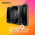 SonicGear Evo 9 BTMI (2021) Bluetooth Multimedia Speaker with Wireless Microphone / FM Radio. 