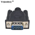 【VogueVenture】TISHRIC HDMI VGA 15Pin Dummy Plug Headless Virtual Ghost Display Emulator Monitor Adapter 1920x1080 60Hz For DDC EDID Video card. 