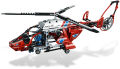 Decool 3355  Rescue helicopter aero king   lego  407+pcs technic  helicopter building blocks  kids. 