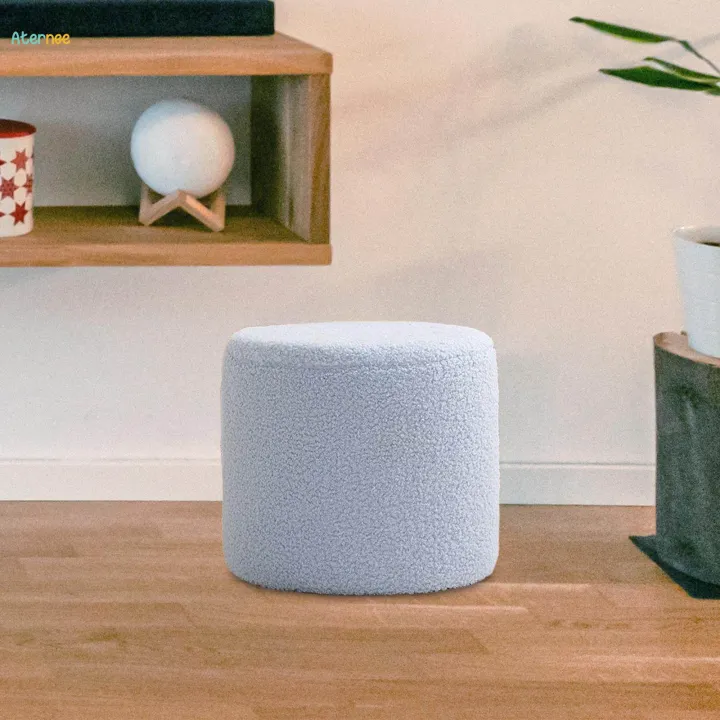 Ottoman%20Foot%20Rest%20Stool%20Padded%20Seat%20Small%20Cylinder%20Stool%20Sofa%20Tea%20Stool%20for%20Office%20Sturdy%20Room%20-%20Image%202