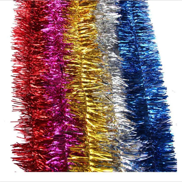 Stripes%20Flower%20Christmas%20Tinsel%20Garland%20Decorative%202m%20Glittering%20Sparkly%20Streamer%20Shiny%20Plastic%20Xmas%20Decor%20for%20Christmas%20-%20Image%206