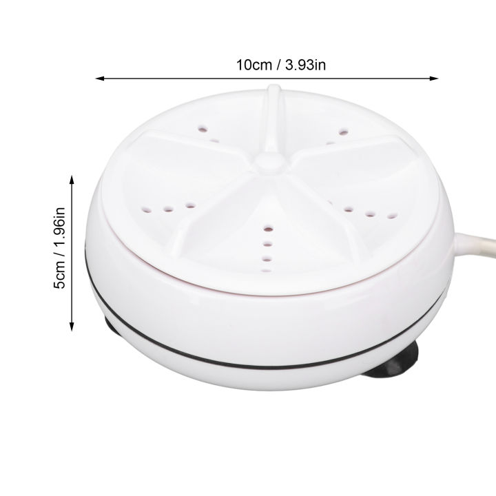 Mini Ultrasound Washing Machine CW CCW 4 Level Remote Control ...