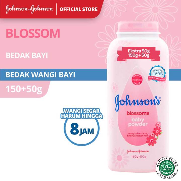 Johnson's Baby Powder Blossoms, 200 gm