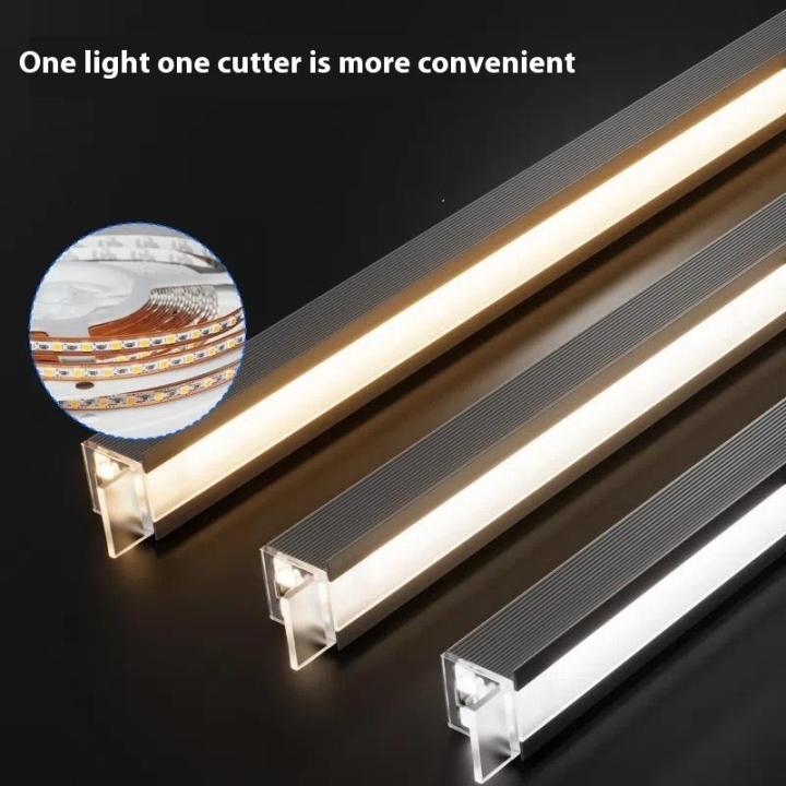 Recessed Mini Aluminium Led Profile With Silicone Cover For Cabinet ...