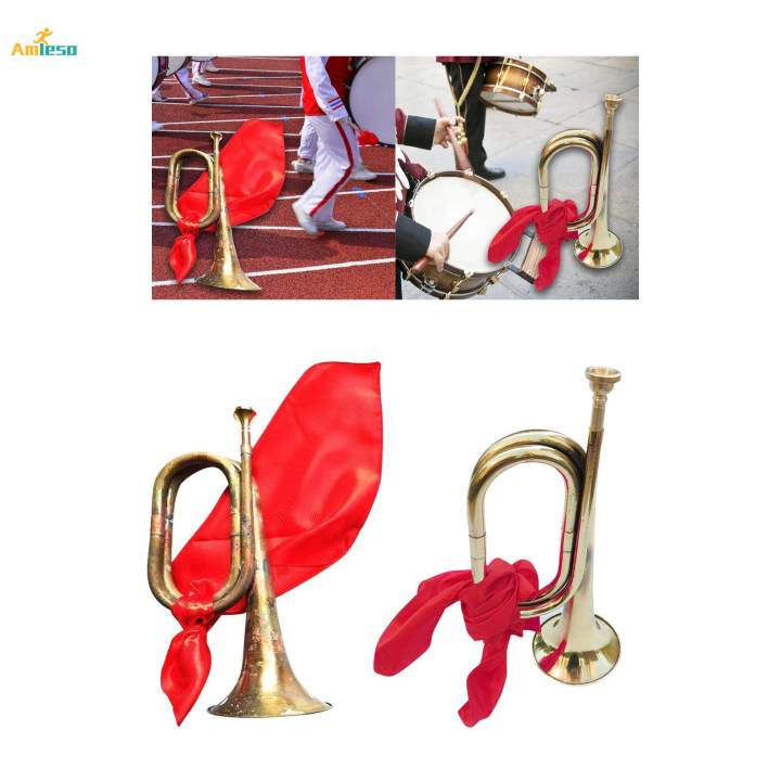 Solid%20Copper%20and%20Brass%20Bugle%20Blowing%20Bugle%20Signal%20Musical%20Instrument%20with%20Mouthpiece%20Cavalry%20Trumpet%20Scout%20Bugle%20for%20Beginner%20Orchestra%20Kids%20-%20Image%202