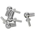 6mm Male Female Thread L Shaped Ball Joint Rod End Bearings 4pcs. 