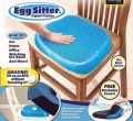Egg Sitter Seat Cushion With Non-Slip Cover Breathable Honeycomb Design Absorbs Pressure Points, Blue. 