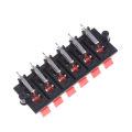 12 Way 2 Row Push Release Connector Plate Stereo Speaker Terminal Strip Block Encounter. 