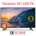 TECSONIC 32" Inch LED TV - Frameless LED Television with 2 Years Company Warranty (TSHTV32). 