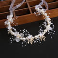 Headwear Children'S Headwear Girls' Hair Band Pearl Hairband Flower Garland Pearl Hair Headdress Pearl Hair Band. 